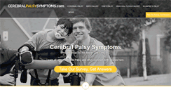 Desktop Screenshot of cerebralpalsysymptoms.com